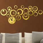 Orologio da parete 3D acrilico decorativo 25x25 cm
