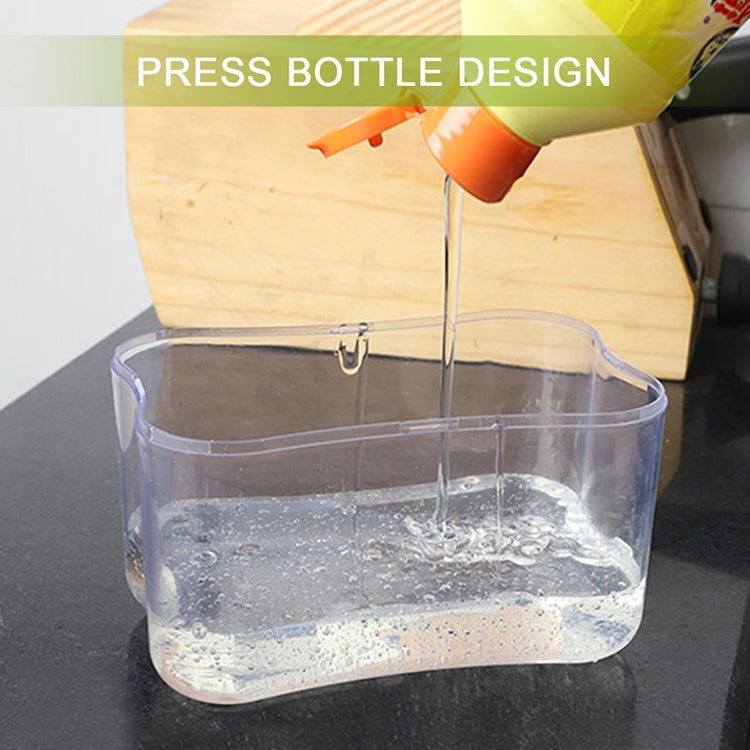 Pressa dispenser sapone e detersivo cucina grigia e argento