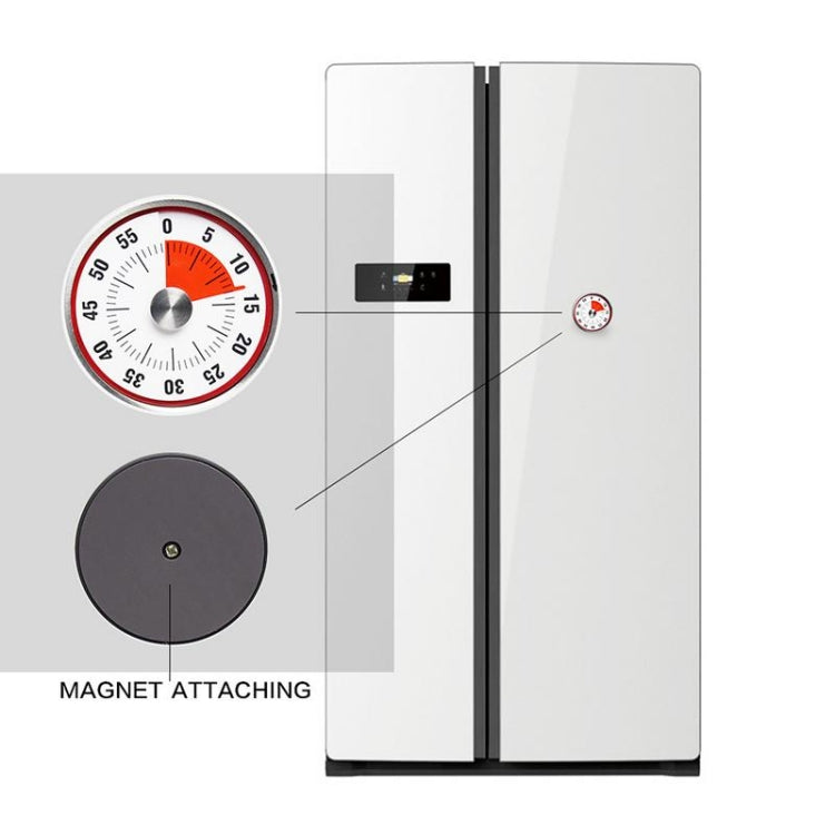 Timer da cucina magnetico in acciaio inox 8cm e 6cm