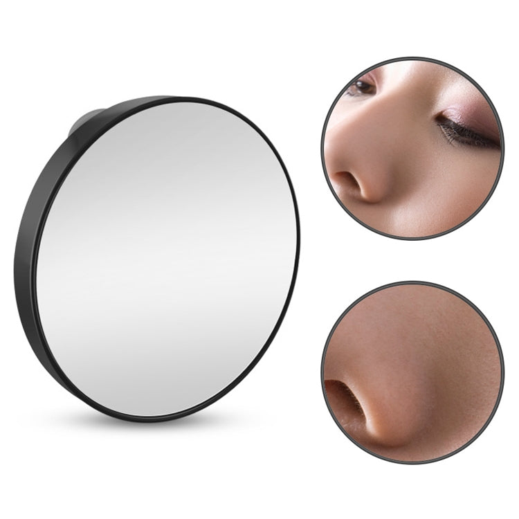 Specchio trucco rotondo con ingrandimento 5x e 10x 8,8 cm