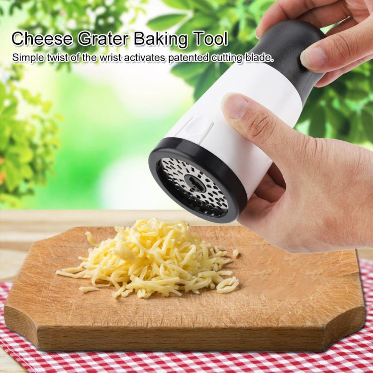 Grattugia formaggio in acciaio inox con lame intercambiabili