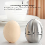 Timer meccanico da cucina a forma di uovo 60 minuti