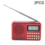 Radio portatile ricaricabile HABONG KK-170 con 21 bande