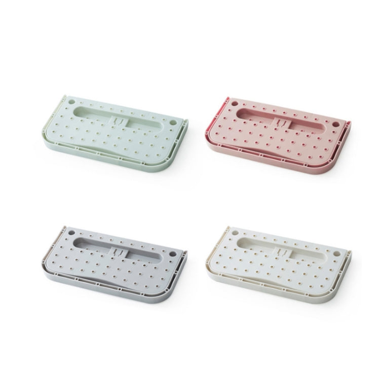 Portaoggetti pieghevole a ventosa per pantofole 30x16 cm