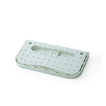Portaoggetti pieghevole a ventosa per pantofole 30x16 cm