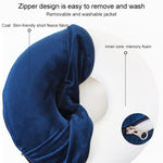 Cuscino antidecubito circolare in memory foam 38x38 cm