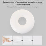 Cuscino antidecubito circolare in memory foam 38x38 cm