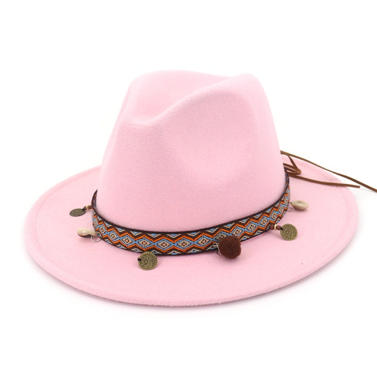 Cappello jazz da donna in cotone stile Boemia