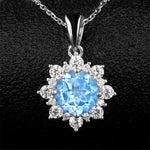 Set 3 gioielli donna con pietre a forma di neve