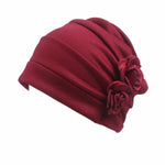 Cuffia per chemioterapia in cotone 2 pezzi One Size