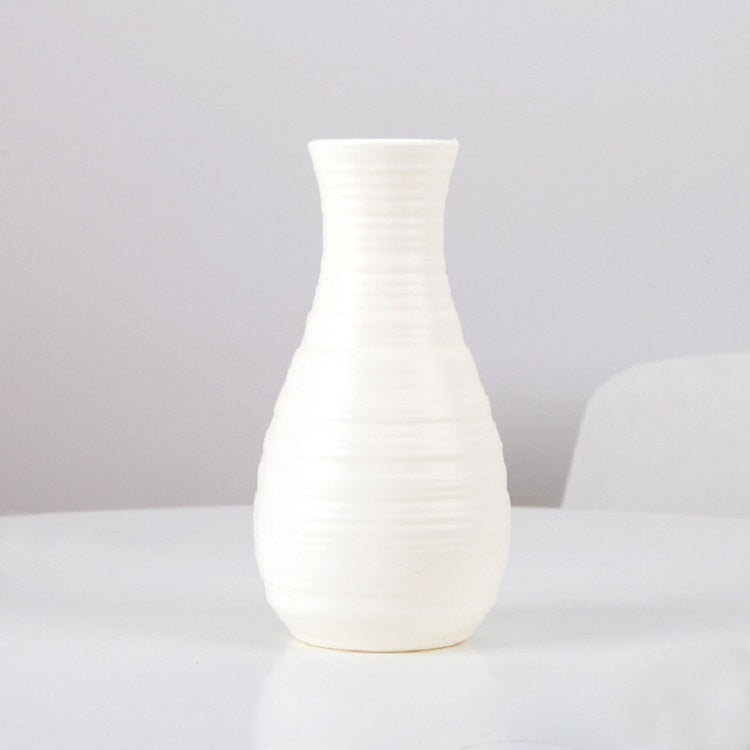 Vaso da fiori moderno in plastica 10,5x20 cm