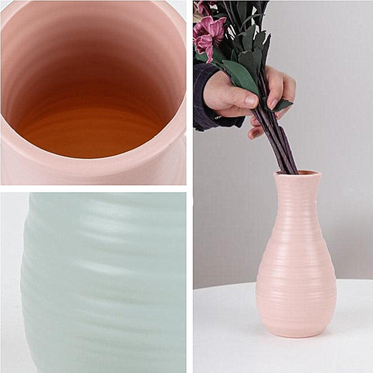 Vaso da fiori moderno in plastica 10,5x20 cm