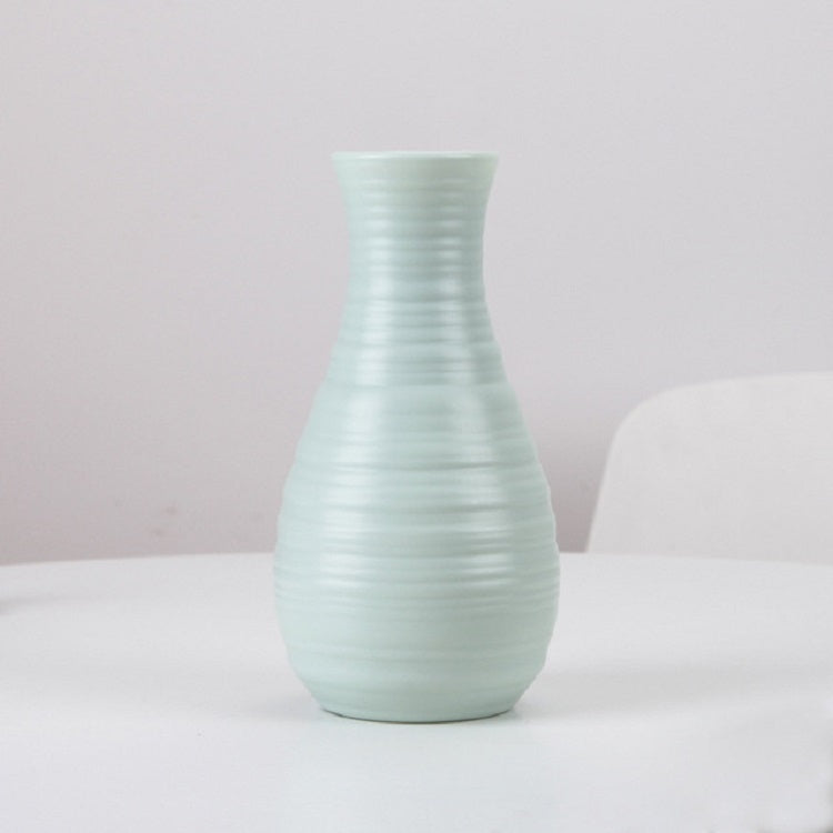 Vaso da fiori moderno in plastica 10,5x20 cm