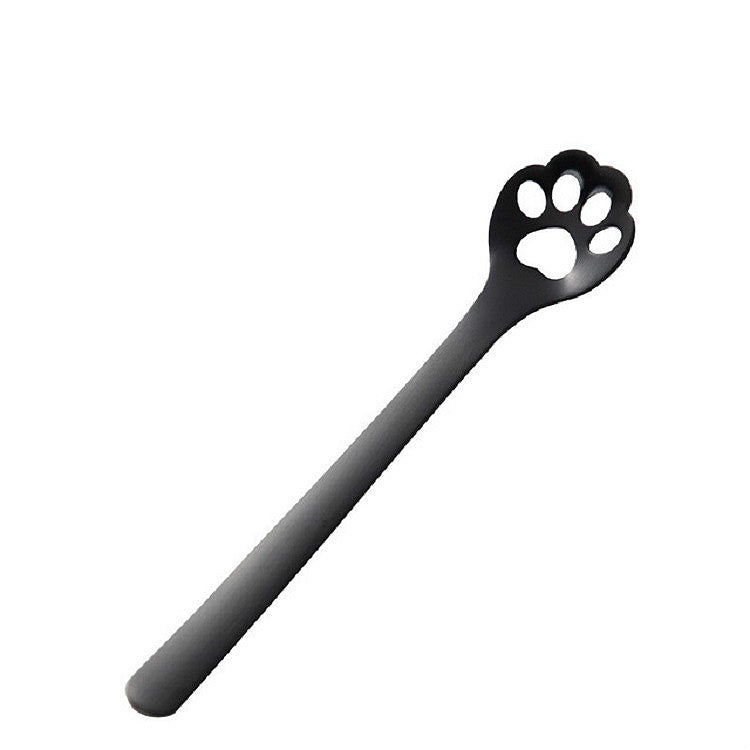 Cucchiaio da dessert artiglio di gatto in acciaio inox 15 cm