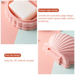 Scatola portasapone portatile in PP 14x11x5 cm