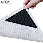 4 pezzi moquette antiscivolo adesiva per tappetino bagno