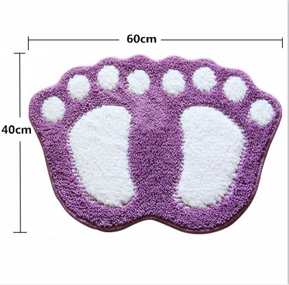 Tappetino bagno morbido antiscivolo 40x60 cm