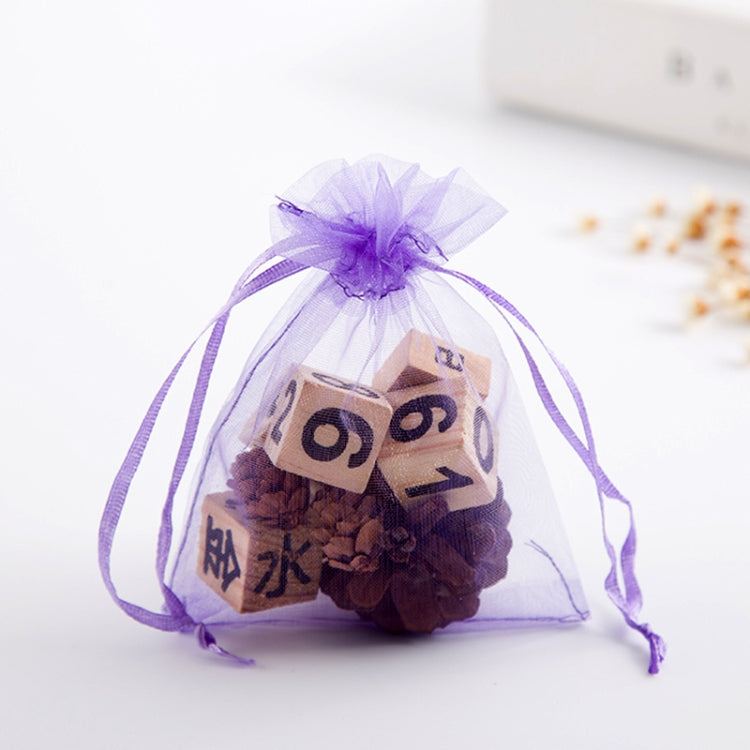 Sacchetti regalo in organza 7x9 cm per gioielli