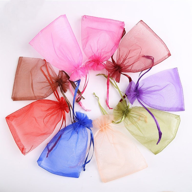 Sacchetti regalo in organza 7x9 cm per gioielli