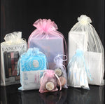 Sacchetti regalo in organza 7x9 cm per gioielli
