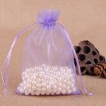 Sacchetti regalo in organza 7x9 cm per gioielli