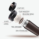 Bicchiere termico in acciaio inossidabile 380ml