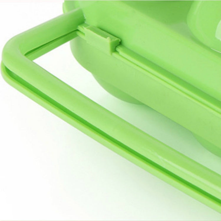 Custodia plastica per 6 uova con manico portatile
