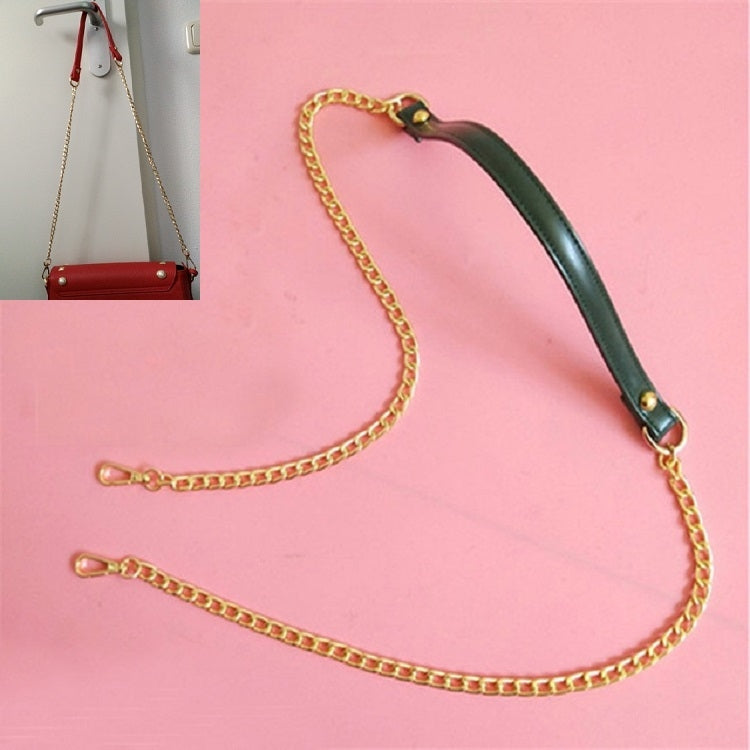 Borsa a tracolla donna in pelle PU con catena 20x5x3 cm