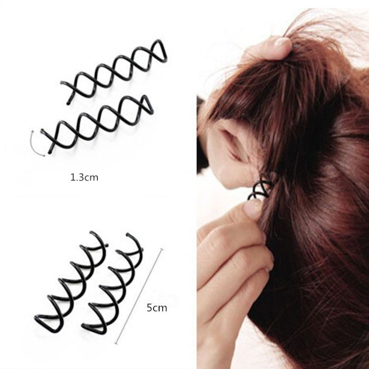50 Accessori per Capelli a Spirale 6cm x 5cm