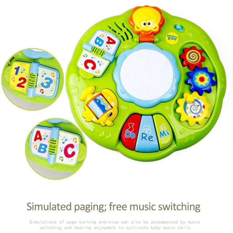 Tamburo musicale elettrico con luci per bambini