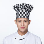 Cappello da chef unisex con stampa anti-fouling, taglia unica