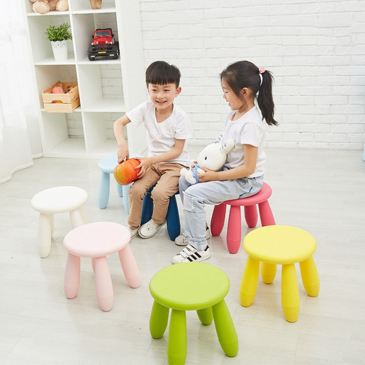Sgabello per bambini in plastica colorato 30x30x20 cm