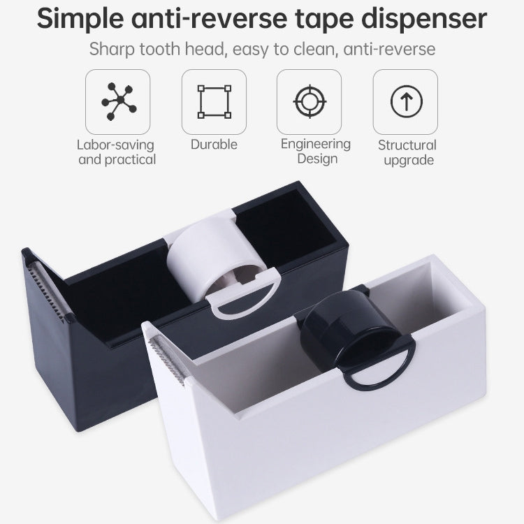 Dispenser nastro da scrivania con taglierina 18mm