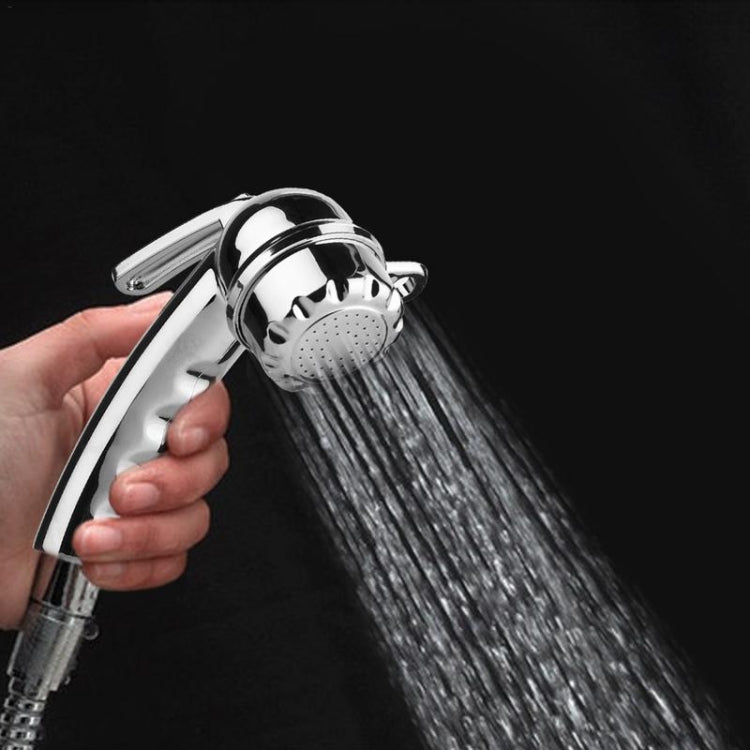 Soffione doccia portatile con pressurizzazione regolabile in ABS