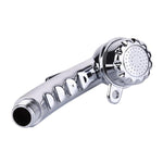 Soffione doccia portatile con pressurizzazione regolabile in ABS