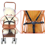 Cintura di sicurezza a cinque punti per bambini 70 cm