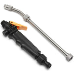 Pistola ad acqua da giardino in acciaio inox 30-72 cm