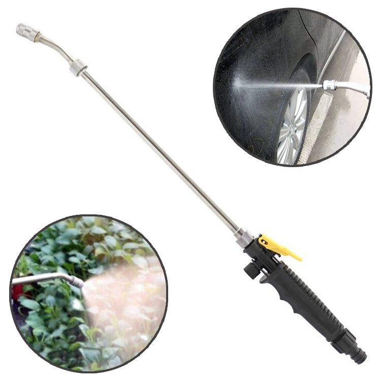 Pistola ad acqua da giardino in acciaio inox 30-72 cm