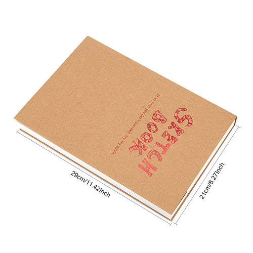 Quaderno per schizzi A4 120 fogli per disegno e design