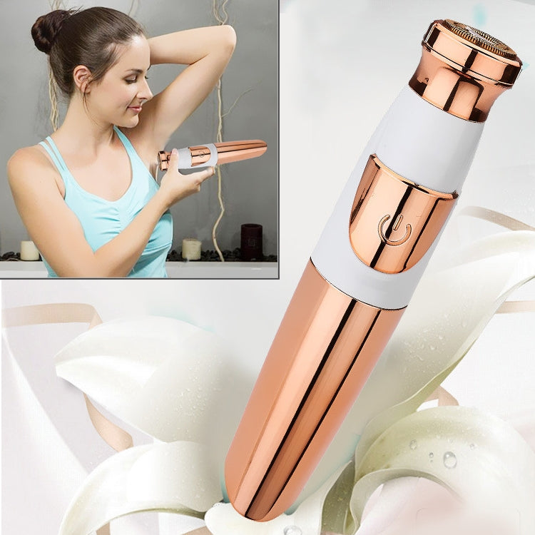 Epilatore elettrico Alecoy tipo rossetto, compatto e impermeabile
