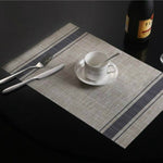 2 tovagliette antiscivolo in PVC 30x45 cm