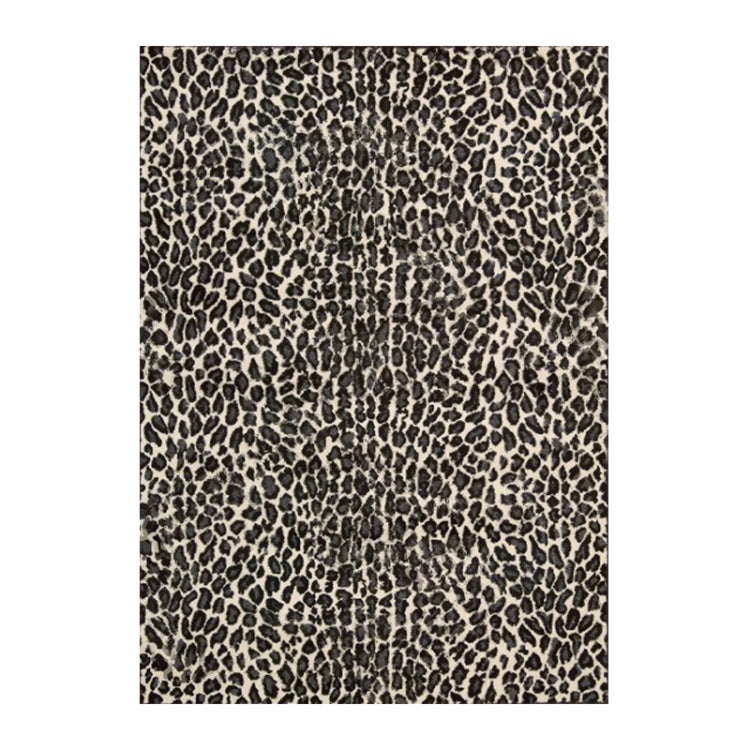 Tappetino da salotto con stampa leopardata 40x60 cm