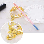 Porta perle portatile per pennelli nail art 15x12x3 cm