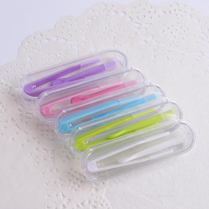Kit da viaggio per lenti a contatto 5 pezzi portatile