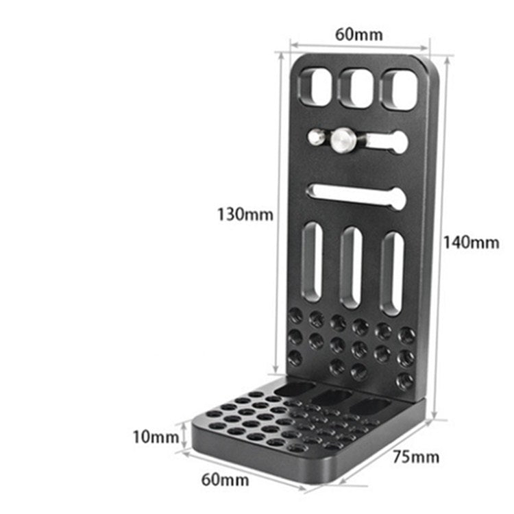 Il batacchio verticale universale BENXIN L130A è adatto per lo stabilizzatore SLR Piastra di installazione rapida Treppiede Testa idraulica Batacchio verticale, BEXIN L130A