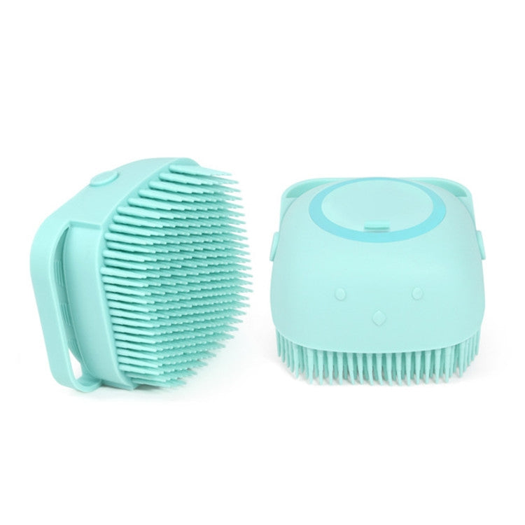 Guanti da bagno in silicone per cani 15x12 cm