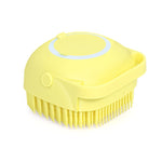 Guanti da bagno in silicone per cani 15x12 cm