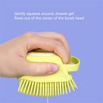 Guanti da bagno in silicone per cani 15x12 cm