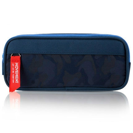 Astuccio mimetico in tela di nylon con doppia cerniera