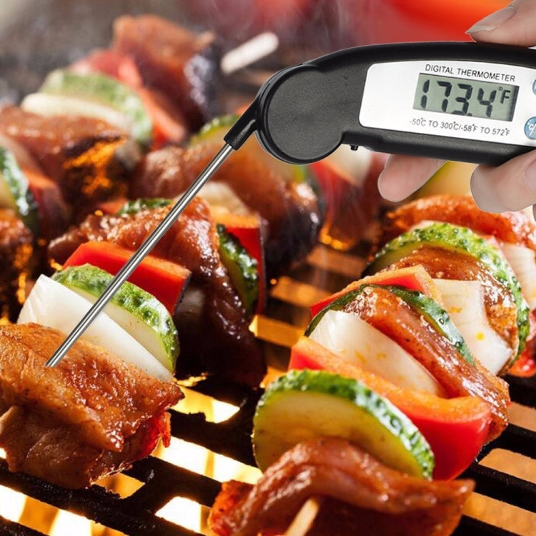 Termometro digitale pieghevole per carne e barbecue